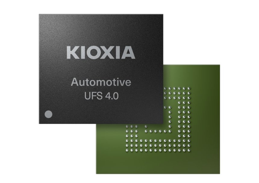 KIOXIA stellt den branchenweit ersten UFS-4.0-Flashspeicher für Automobilanwendungen vor